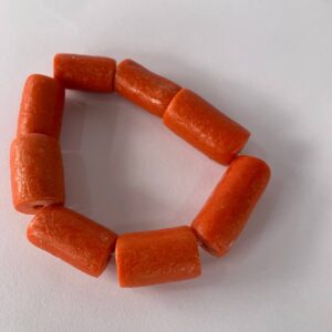 Edo coral bracelet  beads