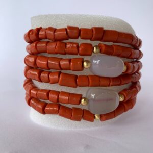 Female Classy Coral Beads