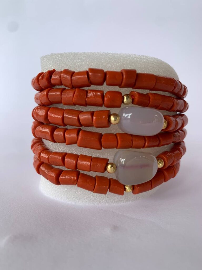 Female Classy Coral Beads