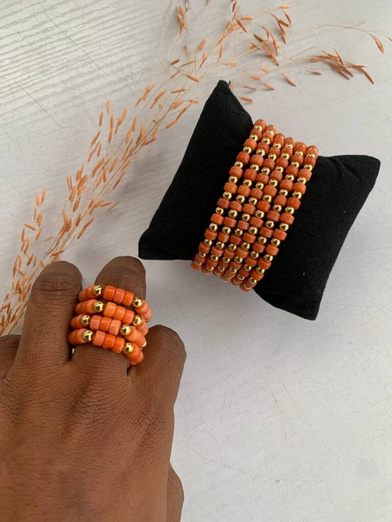 Classy Ladies Coral Beads Set