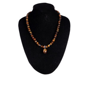 Tiger Eyes Necklace