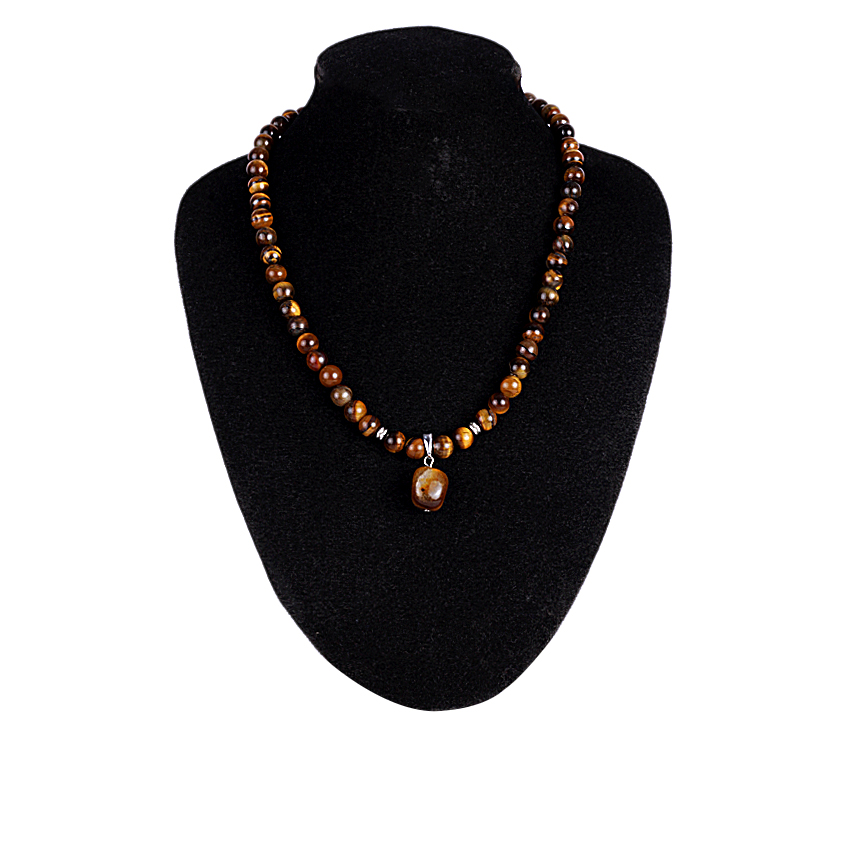 Tiger Eyes Necklace